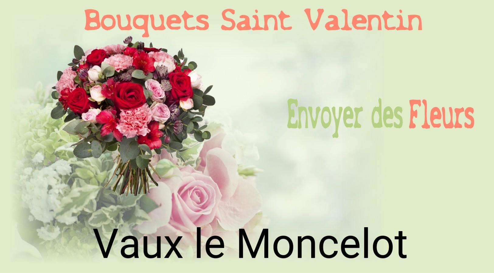 Roses de Saint-Valentin livrées à Vaux-le-Moncelot