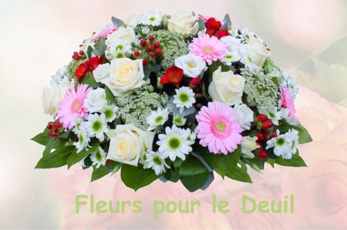 fleurs deuil VAUX-LE-MONCELOT